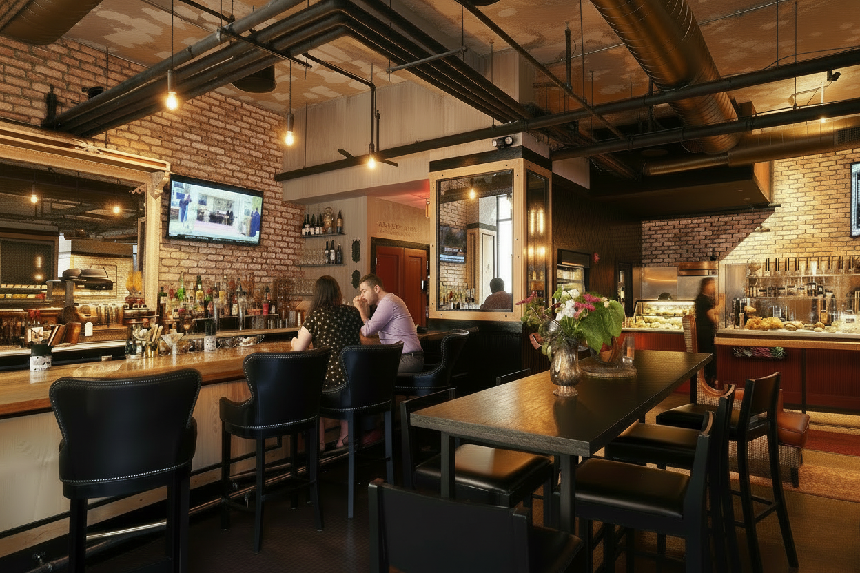 Retail and food service architecture