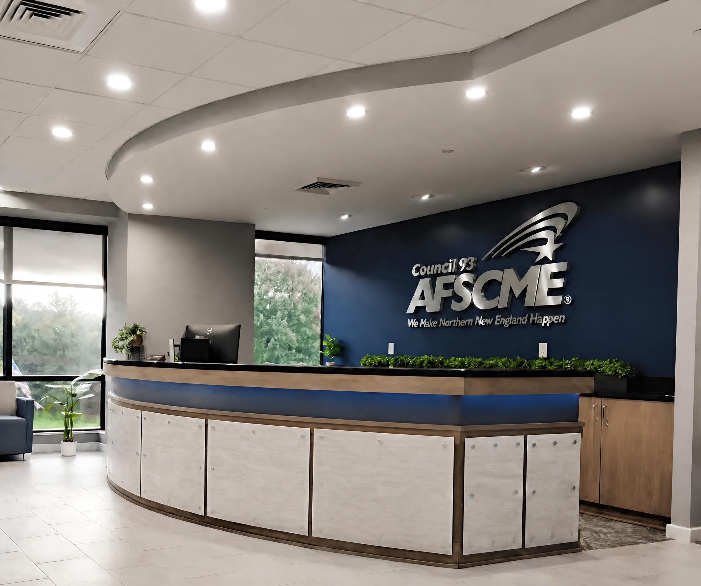 Updated Reception Area