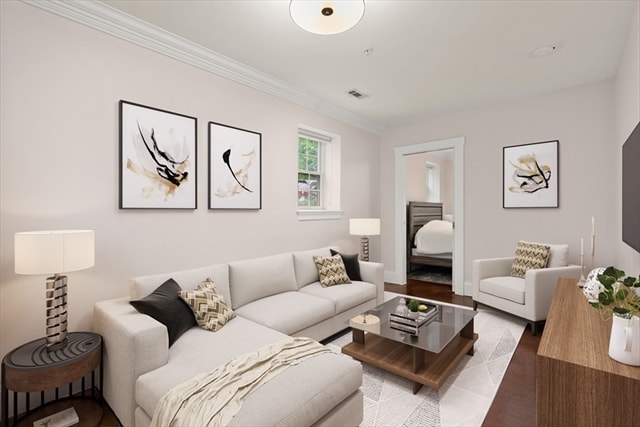 96 Dix Street — living room interior