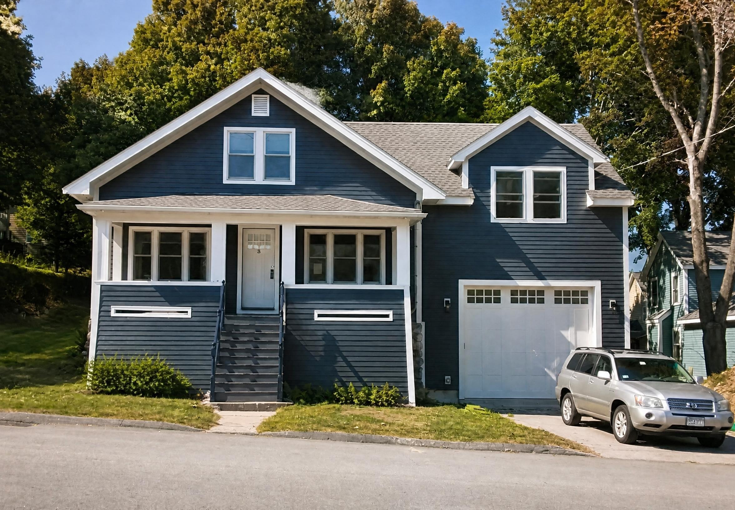 Colonial Home, Lexington — after, direct front view