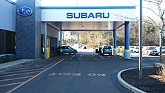 Subaru Dealership drive-thru