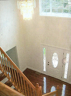 Foyer in ground-up construction for developer, Weymouth MA